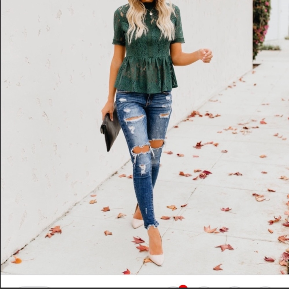 Vici Dolls Peplum Top